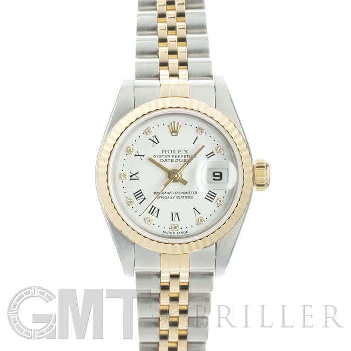 中古)ROLEX ロレックス デイトジャスト 26mm 79173G ホワイト（商品ID