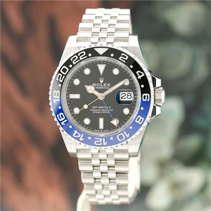 中古)ROLEX ロレックス GMTマスター II 126710BLNR ジュビリー