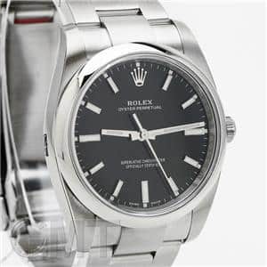 ROLEX ロレックス オイスターパーペチュアル 114200 ブラック メイン