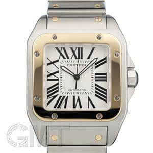 CARTIER カルティエ サントス 100 LM YG/SS W200728G シルバー メイン