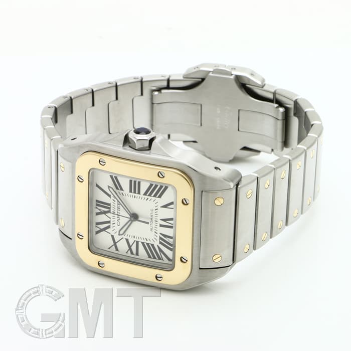中古)CARTIER カルティエ サントス 100 LM YG/SS W200728G シルバー