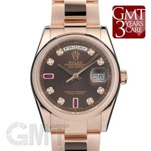 ROLEX ロレックス デイデイト 118205FA ブラウン オイスターブレス メイン
