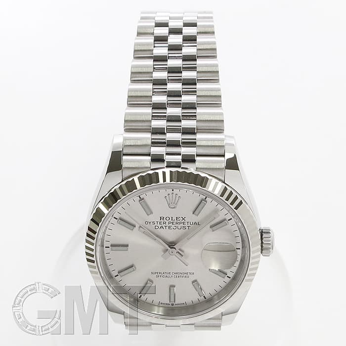 中古)ROLEX ロレックス デイトジャスト 36 126234 シルバー ジュビリー