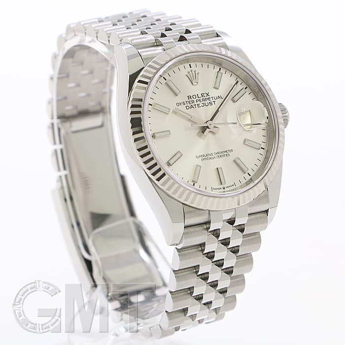 中古)ROLEX ロレックス デイトジャスト 36 126234 シルバー ジュビリー