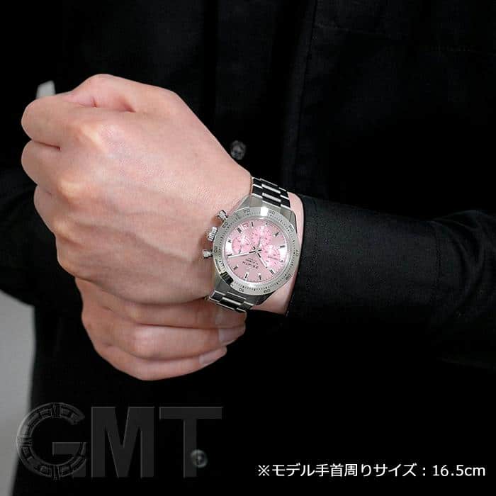 ピンクのスナメリ 中古)ZENITH ゼニス クロノマスター スポーツ ピンク 03.3109.3600/18