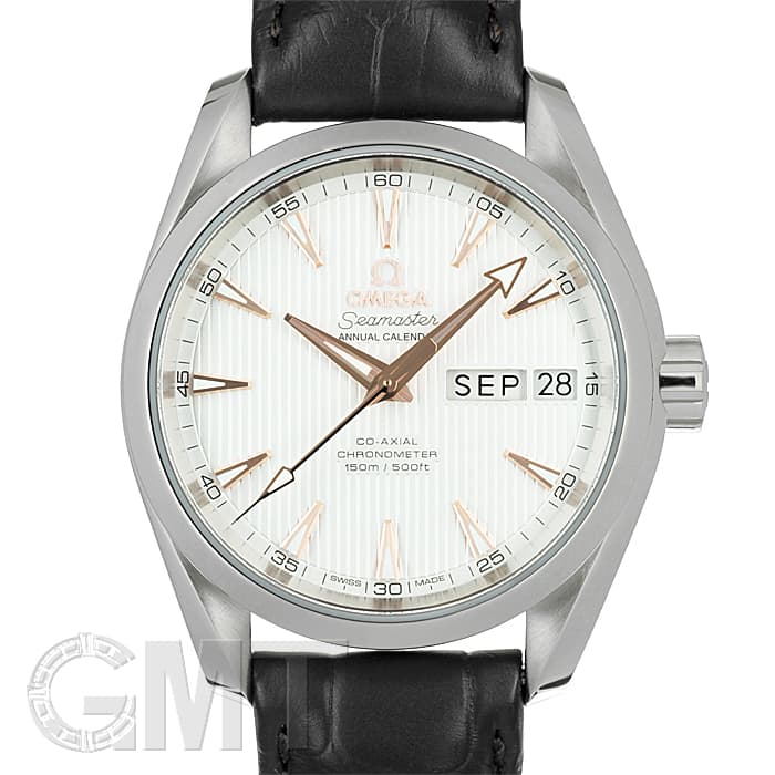 新品)OMEGA オメガ シーマスター アクアテラ アニュアルカレンダー