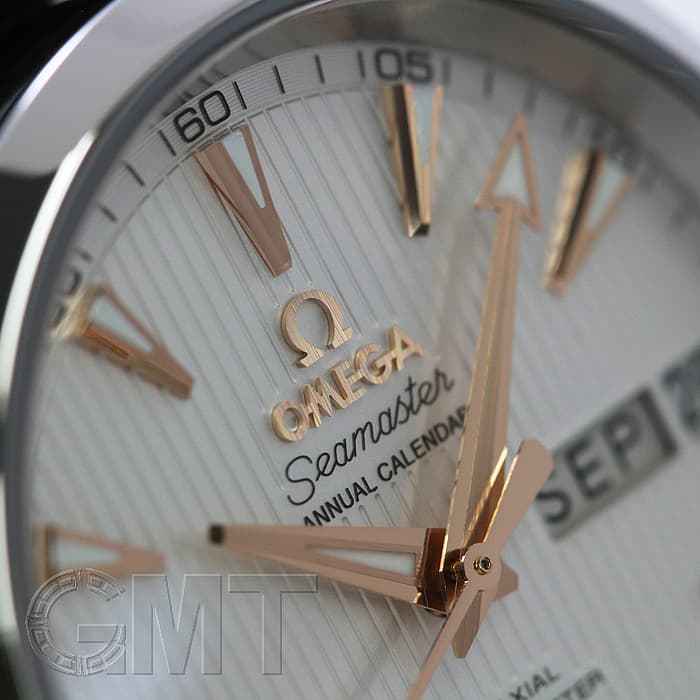 新品)OMEGA オメガ シーマスター アクアテラ アニュアルカレンダー 