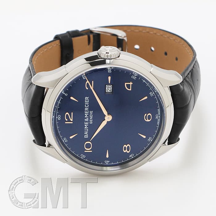 新品)BAUME & MERCIER ボーム&メルシエ クリフトン ブルー クォーツ