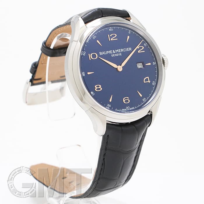 新品)BAUME & MERCIER ボーム&メルシエ クリフトン ブルー クォーツ