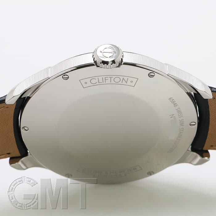 新品)BAUME & MERCIER ボーム&メルシエ クリフトン ブルー クォーツ