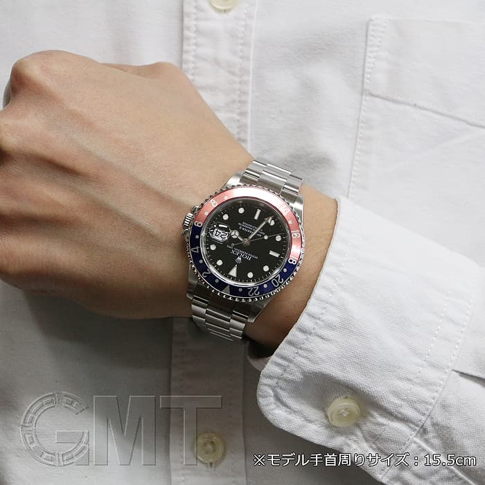 ROLEX ロレックス 16710 GMTマスター2 青赤ベゼル レッド ブルー