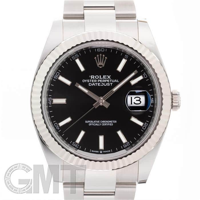 新品)ROLEX ロレックス デイトジャスト 41 126334 ブラック
