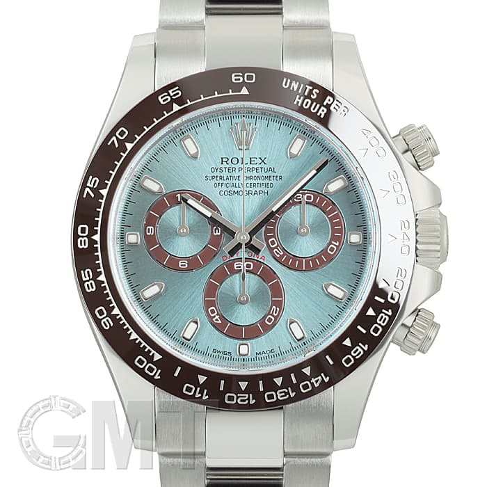 海外販促品 新品 ROLEX掛け時計 デイトナ シルバー ／ブルー　美しいです！ 中古)ROLEX ロレックス デイトナ 116506 アイスブルー ランダム
