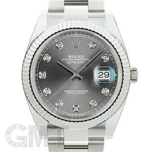ROLEX ロレックス デイトジャスト 41 126334G スレート 10Pダイヤ メイン