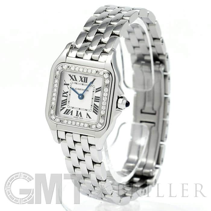 Cartier パンテール ドゥ カルティエ SM ダイヤモンド Ref.W4PN0007 中古品 レディース 腕時計 カルティエ パンテール ドゥ カルティエ SM ダイヤモンド Ref.W4PN0007