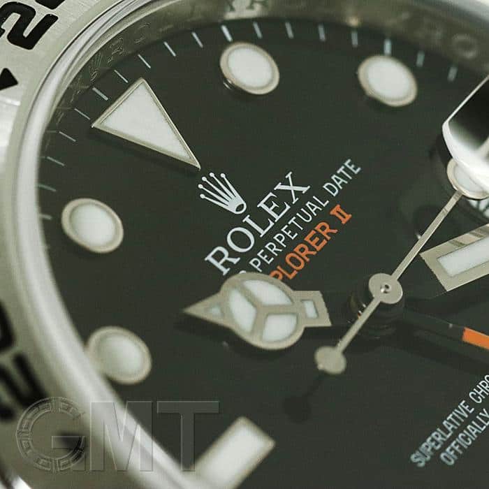 中古)ROLEX ロレックス エクスプローラー II 216570 ブラック（商品ID