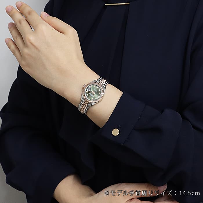 新品)ROLEX ロレックス デイトジャスト 28 279160 シルバー