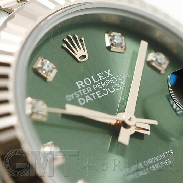未使用)ROLEX ロレックス デイトジャスト 28 279171G オリーブグリーン