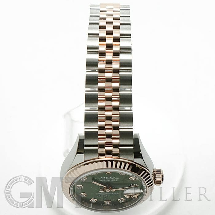 未使用)ROLEX ロレックス デイトジャスト 28 279171G オリーブグリーン