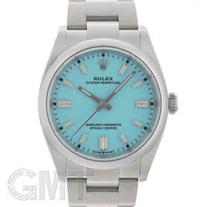 ROLEX ロレックス オイスターパーペチュアル 36 126000 ターコイズブルー メイン