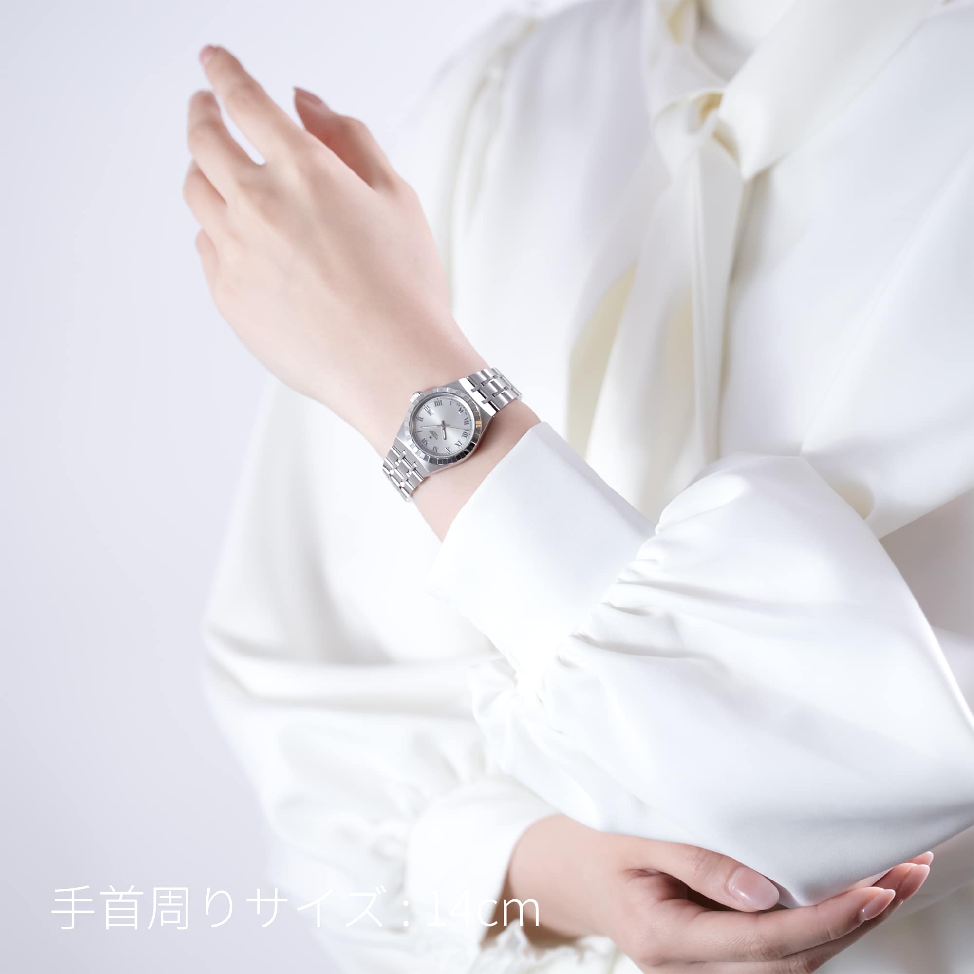 新品)TUDOR チューダー ロイヤル 28mm シルバー M28300-0001（商品ID