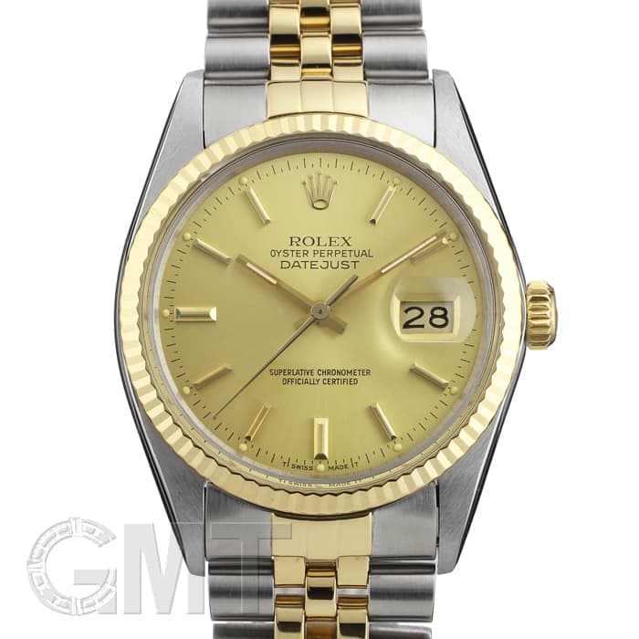 中古)ROLEX ロレックス デイトジャスト 16013 シャンパン（商品ID
