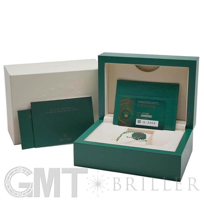 中古)ROLEX ロレックス オイスターパーペチュアル 277200 ターコイズ