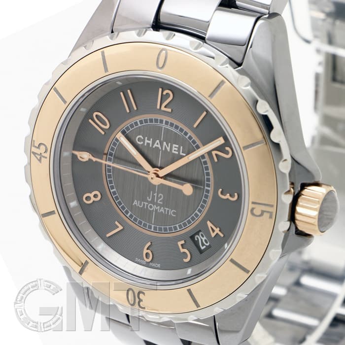 新品)CHANEL シャネル J12 クロマティック ベージュゴールド 38mm