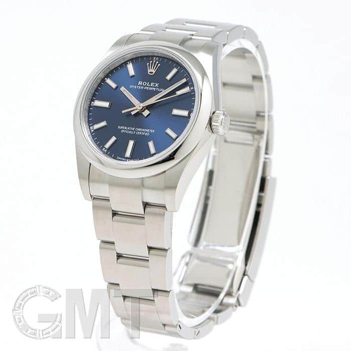 中古)ROLEX ロレックス オイスターパーペチュアル 34 124200 ブライト