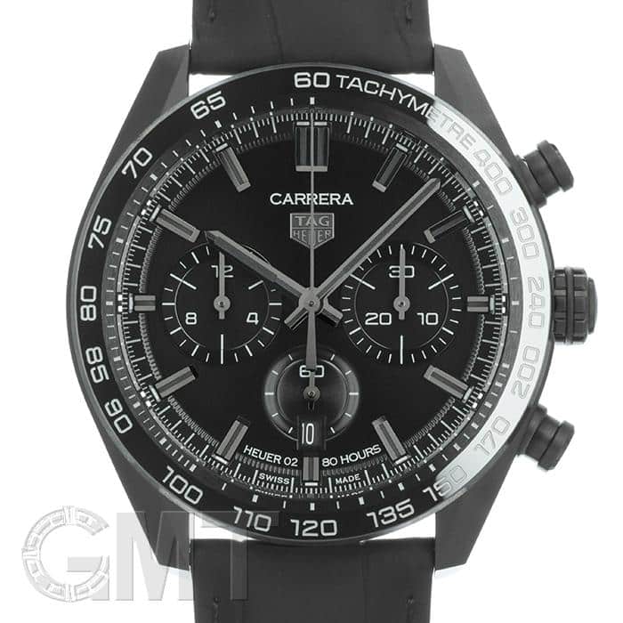 中古)TAG HEUER タグ・ホイヤー カレラ ホイヤー02 ジャパンブラック