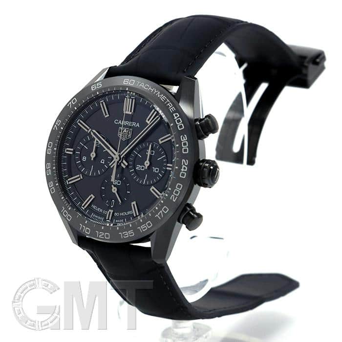 中古)TAG HEUER タグ・ホイヤー カレラ ホイヤー02 ジャパンブラック