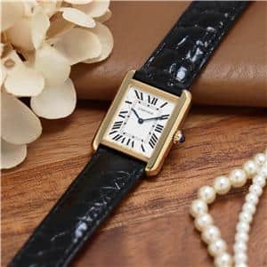 新品)CARTIER カルティエ タンク ソロ SM W5200002（商品ID