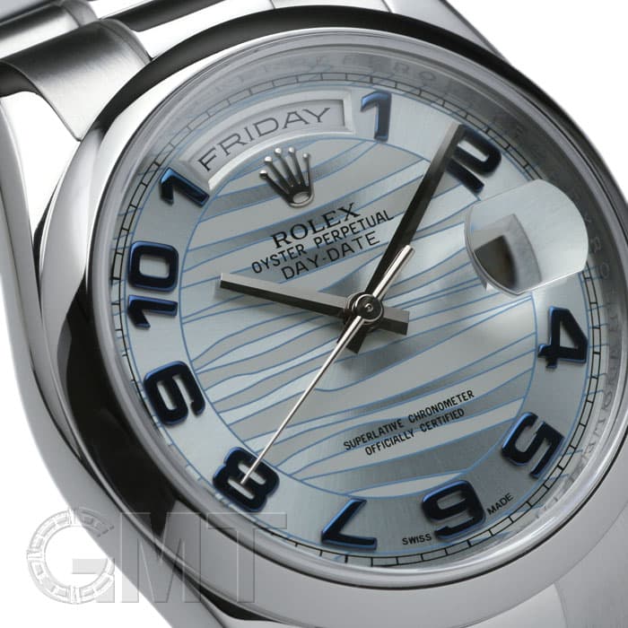 ROLEX ロレックス デイデイト 118206 Z番 アイスブルーローマン