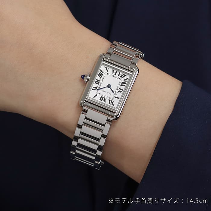 中古)CARTIER カルティエ タンク マスト SM WSTA0042 ブレスレット仕様