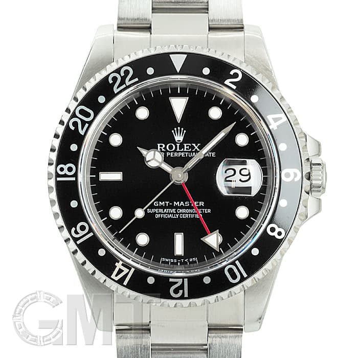 中古)ROLEX ロレックス GMTマスター I 16700 ブラック X番