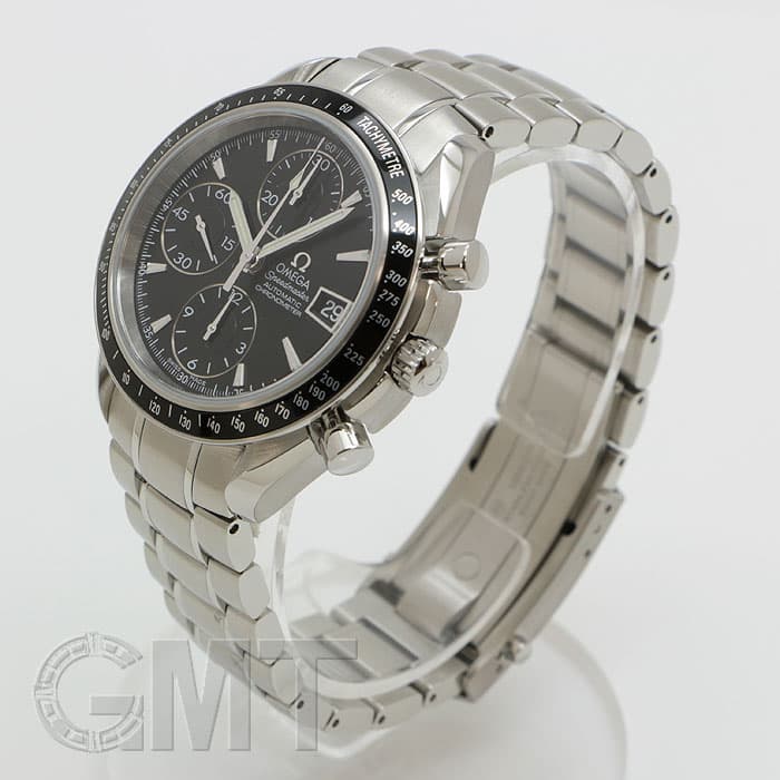 中古)OMEGA オメガ スピードマスター デイト 3210.50 ブラック（商品ID