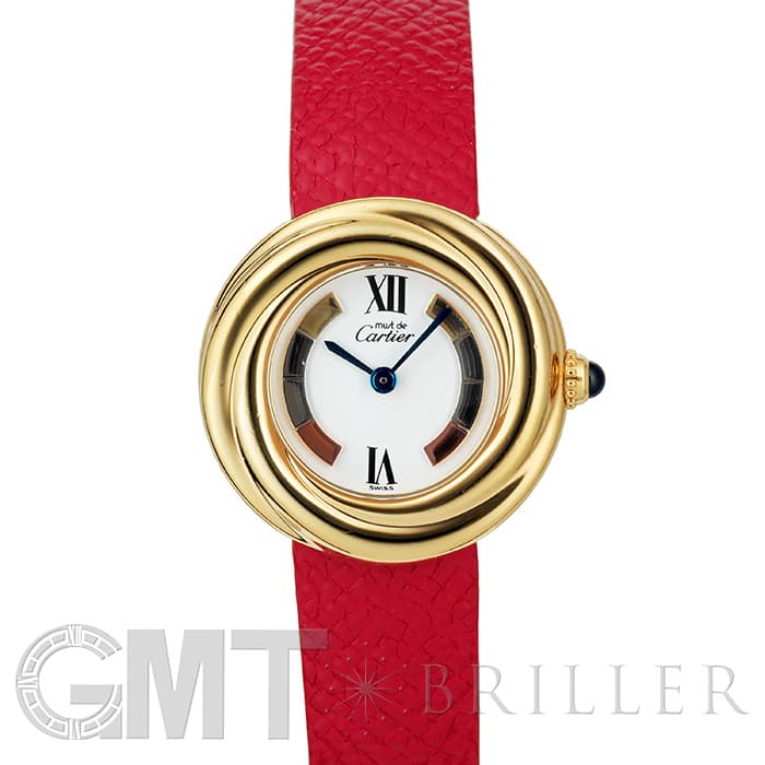 中古)CARTIER カルティエ マストトリニティ ダイヤル3色ライン（商品ID