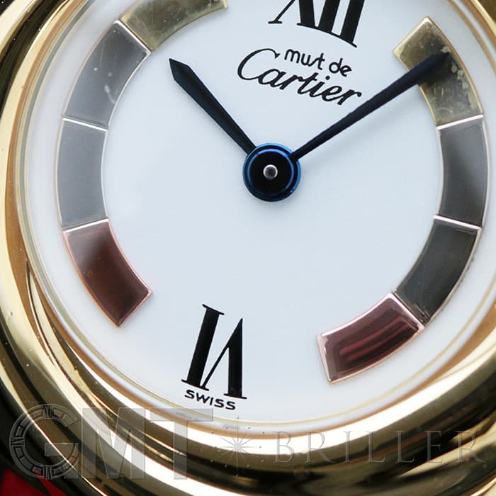中古)CARTIER カルティエ マストトリニティ ダイヤル3色ライン（商品ID