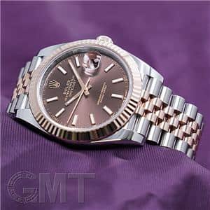 ROLEX ロレックス デイトジャスト 41 126331 チョコレート ジュビリーブレス ランダムシリアル メイン