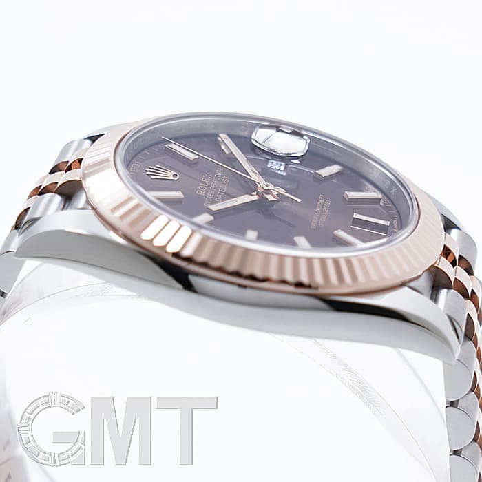 中古)ROLEX ロレックス デイトジャスト 41 126331 チョコレート