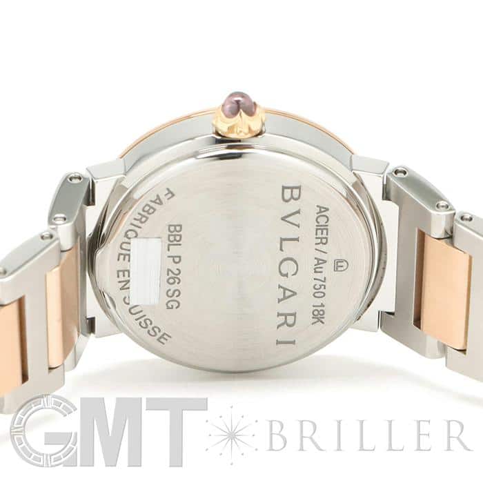 ●BVLGARI ブルガリブルガリ BBL26 PG 余りゴマ 保証書付 中古)BVLGARI ブルガリ ブルガリ・ブルガリ BBL26WCDSPG【日本