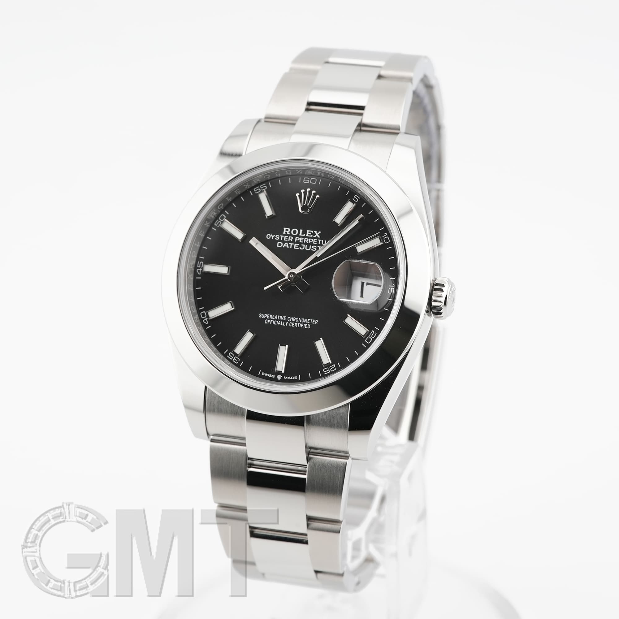 【値下げ再掲】ロレックス デイトジャスト 中古)ROLEX ロレックス デイトジャスト 41 126300 ブラック オイスター