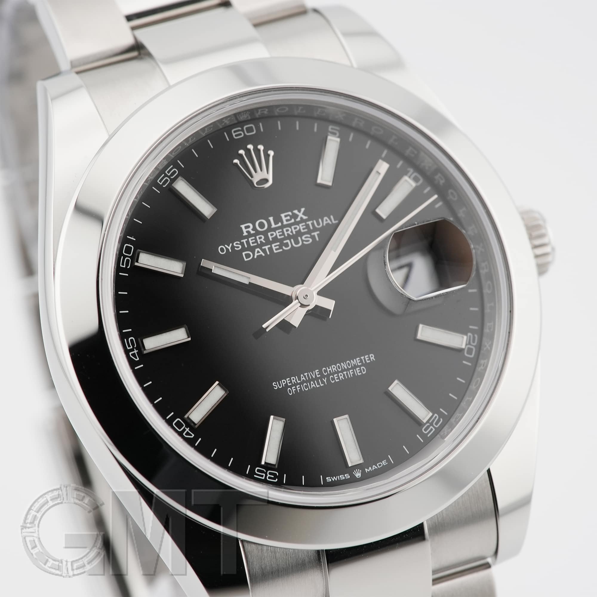 中古)ROLEX ロレックス デイトジャスト 41 126300 ブラック オイスター