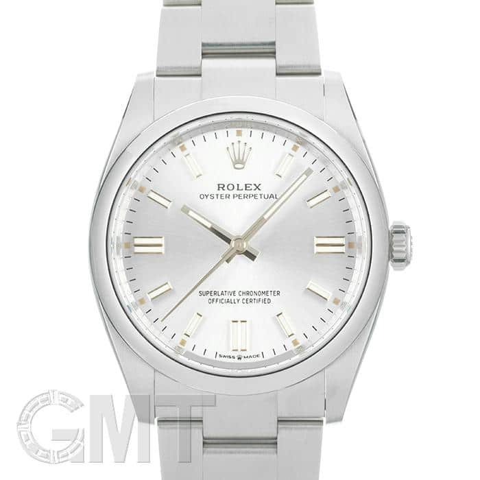 【新品仕上げ済】ロレックス 腕時計 オイスターパーペチュアル シルバーダイヤル 新品)ROLEX ロレックス オイスターパーペチュアル 36 126000 シルバー