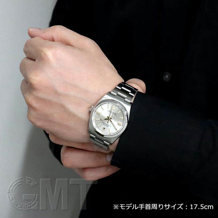 【新品仕上げ済】ロレックス 腕時計 オイスターパーペチュアル シルバーダイヤル 新品)ROLEX ロレックス オイスターパーペチュアル 36 126000 シルバー