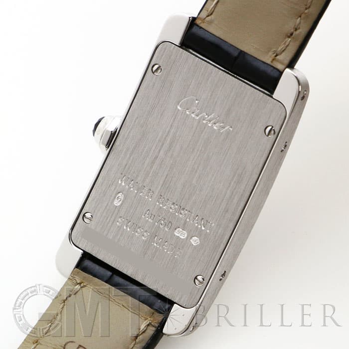 カルティエ タンクアメリカンSM WG W2601956 WG クォーツ 中古)CARTIER カルティエ タンク アメリカン SM W2601956（商品ID