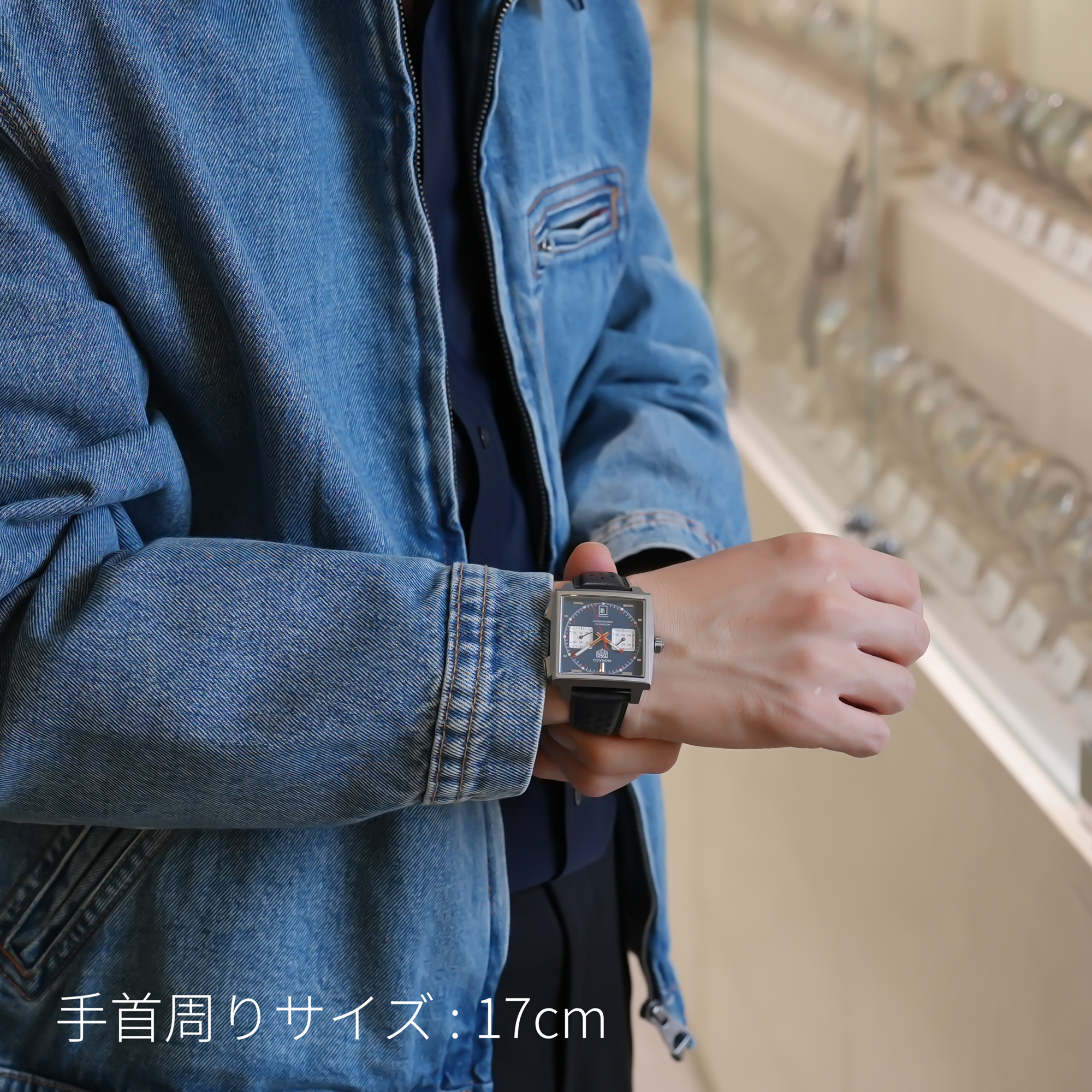 新品)TAG HEUER タグ・ホイヤー モナコ クロノグラフ CDW2181.FC8360