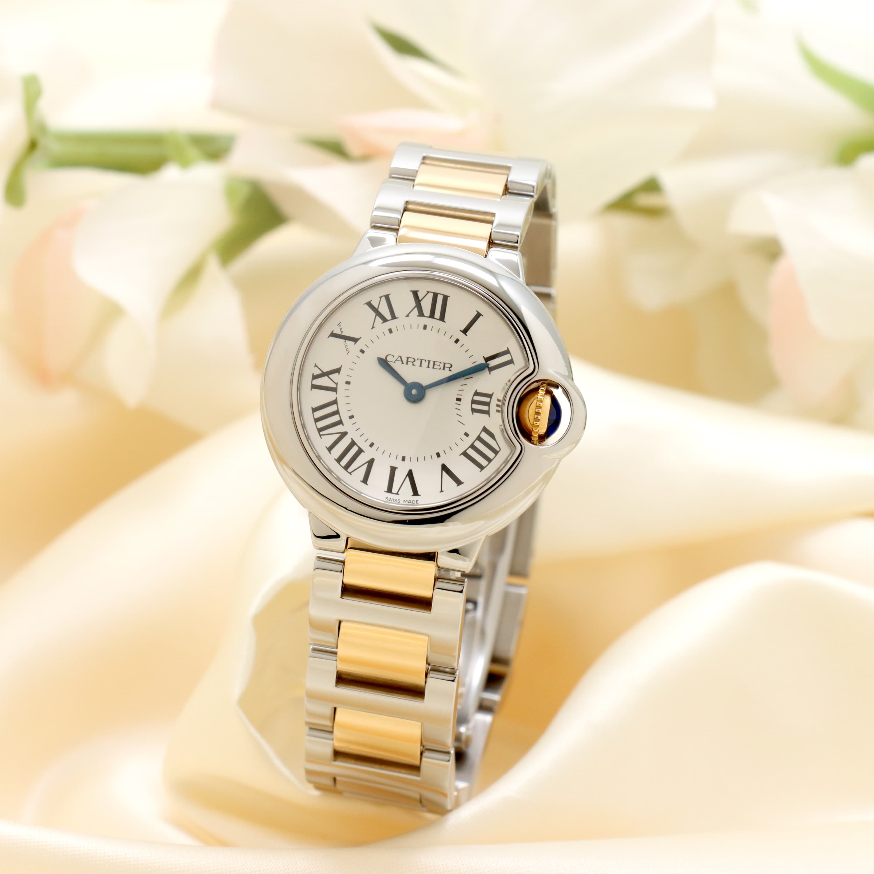 中古)CARTIER カルティエ バロンブルー SM W69007Z3（商品ID 