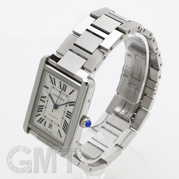 カルティエ タンク ソロ LM CARTIER カルティエ タンク ソロ XL W5200026 シルバー メンズ 時計 【中古