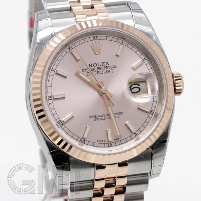 新品)ROLEX ロレックス デイトジャスト 116231 ピンク（商品ID